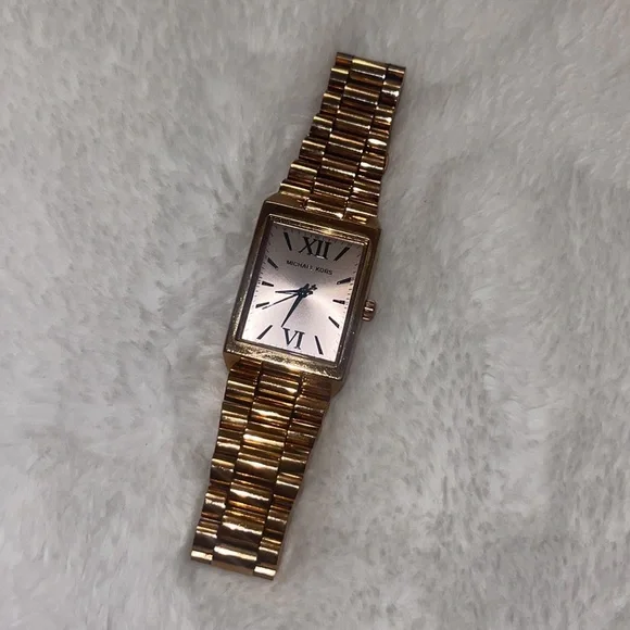 Michael Kors | Accessories | Michael Kors Rose Gold Squared Watch  